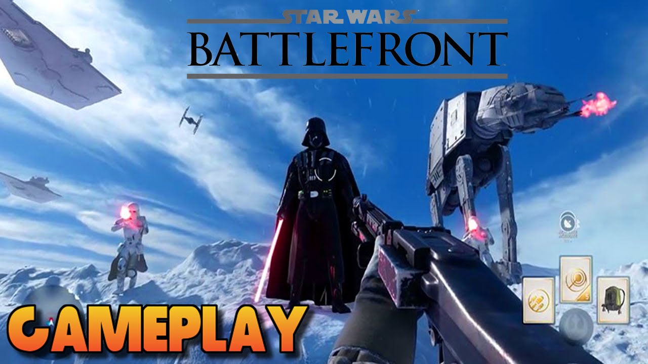 dlcl stanford Star Wars Battlefront - DARTH VADER EARLY BETA GAMEPLAY (PS4 Gameplay)