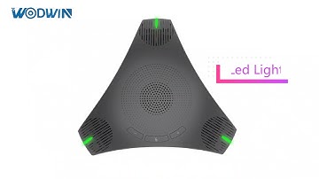 WODWIN USB Conference Speakerphone 360° Omini-directional Built With Mic and Speaker WIN-DM1U