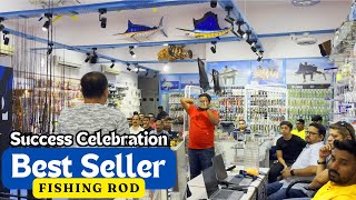 Best Seller Fishing Rod | Celebrating Success of Best Seller Fishing Rod