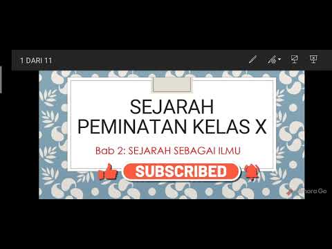 Sejarah Peminatan Kelas X Bab 2 Sejarah Sebagai Ilmu Youtube