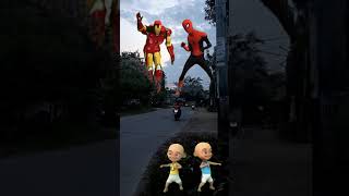 Torang Pasukan Damai Batudaa Ironman Spiderman Upin Ipin