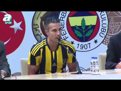 Robin Van Persie Fenerbahçe'de!(İmza töreni) - A Spor