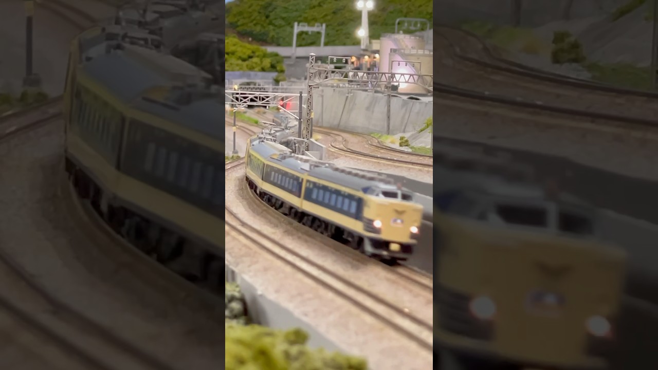 人気が高い #nゲージ #鉄道模型 583系寝台特急はくつる #modeltrains YouTube - 鉄道模型