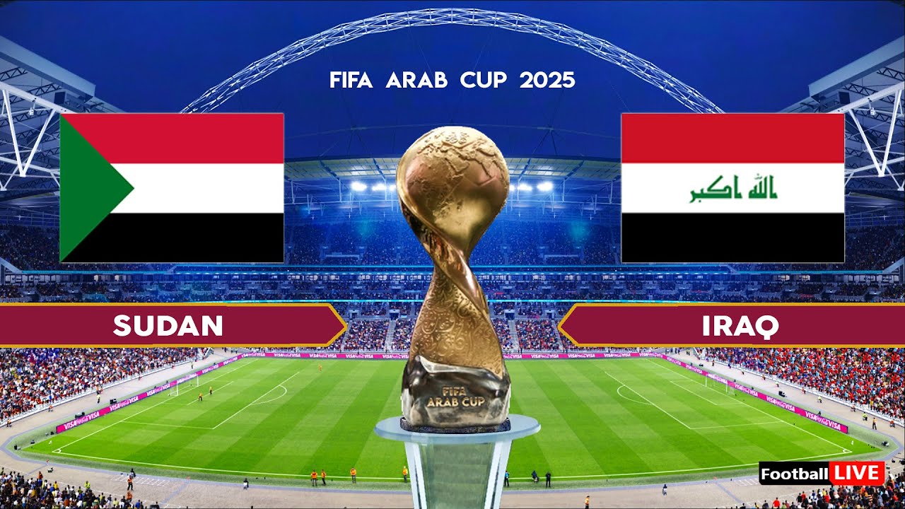 SUDAN vs IRAQ - FIFA Arab Cup 2025 | Full Match All Goals | Simulation PES