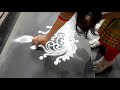 Creative rangoli shape for galicha  type of tura rangoli  ira rangoli arts  online rangoli class