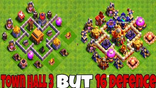 Town Hall 16 Vs Super Troops|Clash Of Clans