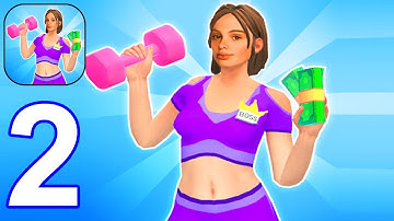 Gym Club - Gameplay Walkthrough Part 2 Expand Gym (Android,iOS)