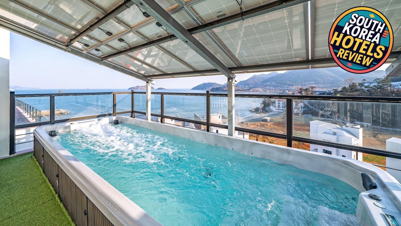 Geojae Hiend Spa Pension | Geoje-si, South Korea | Hotel Review 🏩