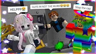 MM2 FUNNY MOMENTS ‼️🙈 (I SAVED A BABY MONKEY)
