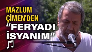 Mazlum Çimen'den canlı performans \