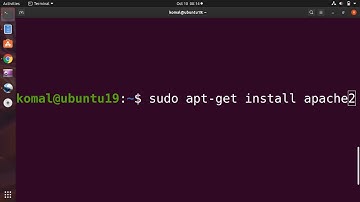 Apache2 Web Server installation on Ubuntu