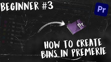 How to CREATE and ORGANIZE Clips into Bins in Premiere Pro 2025 | #3