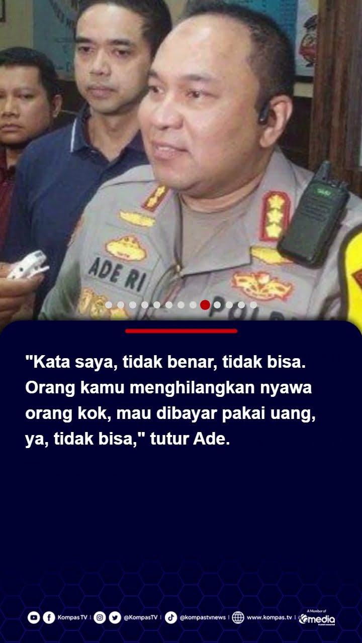 Kapolres Jaksel Akui Ada Pertemuan, Tapi Bantah Terima Suap Rp400 Juta dari Pihak Tersangka #polisi