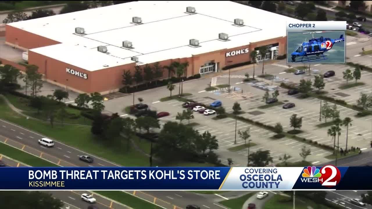 Deputies: Osceola County Kohl's store receives bomb threat 