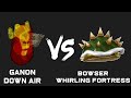 Bowser and Ganon die at the exact same frame