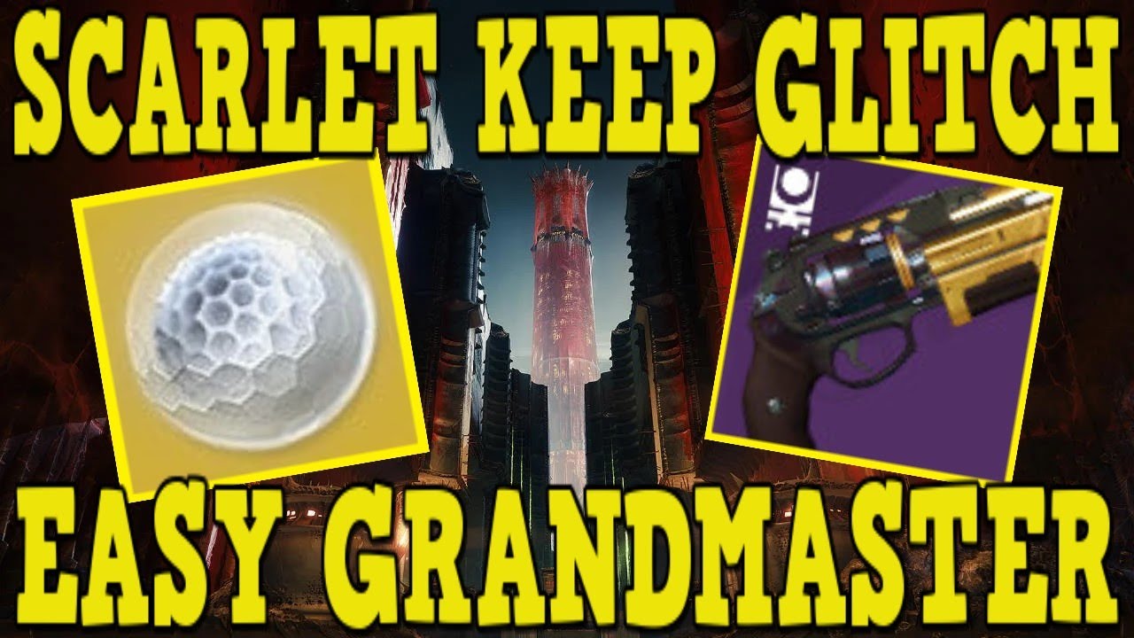 DESTINY 2 | NEW GRANDMASTER GLITCH! EASY SCARLET KEEP GRANDMASTER CHEESE & ASCENDANT SHARD FARM!