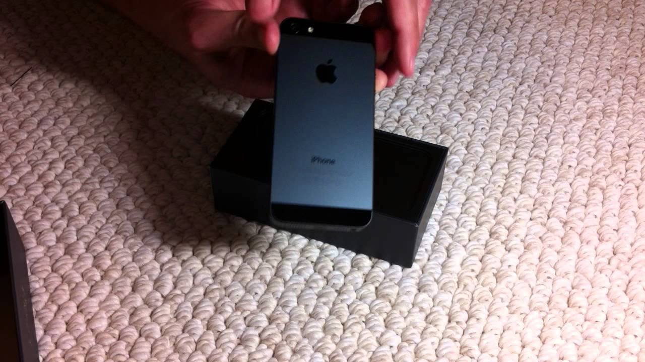 iPhone 5 Unboxing by The iBUG Guy - YouTube