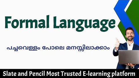 Formal Language|Theory of Computation|Malayalam Tutorial