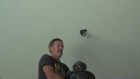 How to Fix Ceiling Fan Clicking/Wobbling for Dummies...Part 6  Removing Sensor Module/Motor Assembly