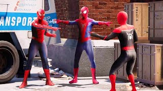 The THREE SPIDERMEN team up to defeat ALL THE MULTIVERSE VILLAINS  RECAP