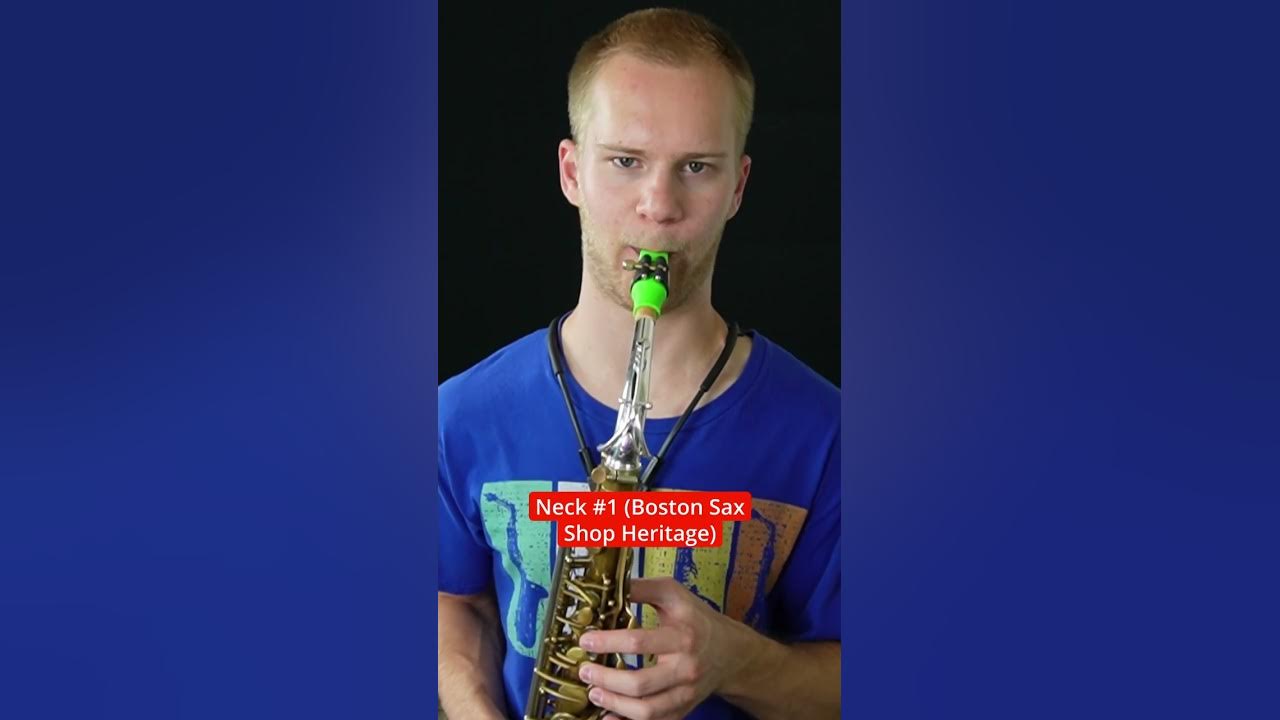 Can you hear a difference in these saxophone necks?