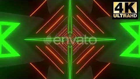 5 Neon Vj Loop Pack | Motion Graphics - Videohive template