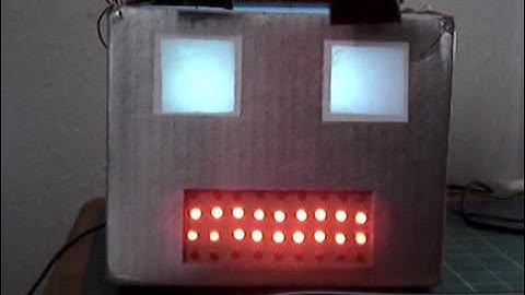 Build an Arduino-powered talking robot head!