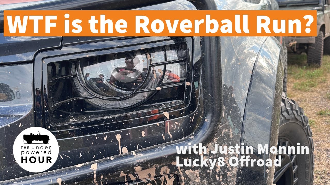 Land Rovers in Sinkholes and Justin from Lucky8 talks The Roverball Run!