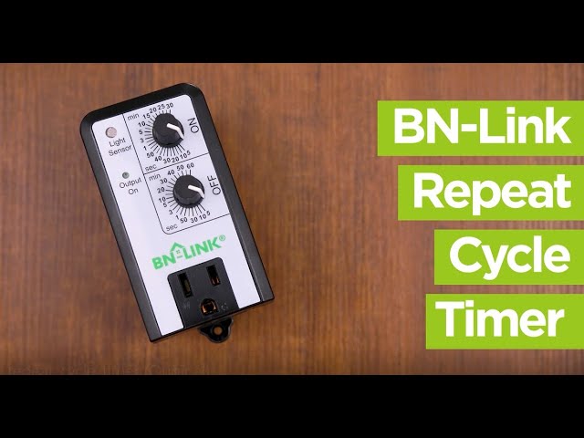 BN-Link Timer Outlet Short Period Repeat Cycle Intermittent