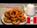 PICARONES CASEROS con MIEL DE CHANCACA | Postre Bandera del Perú