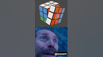 Rubik’s cube with geometry nodes in blender 😲