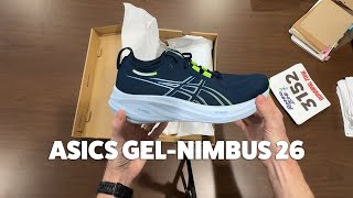 ASICS Gel-Nimbus 26 Review: A Comparison