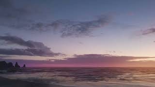 Ambience  Sunset Beach Walk  Forza Horizon 4 ASMR