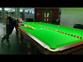 Snooker 2021 - Stephen Hendry full practise routine number 2 Go Pro POV