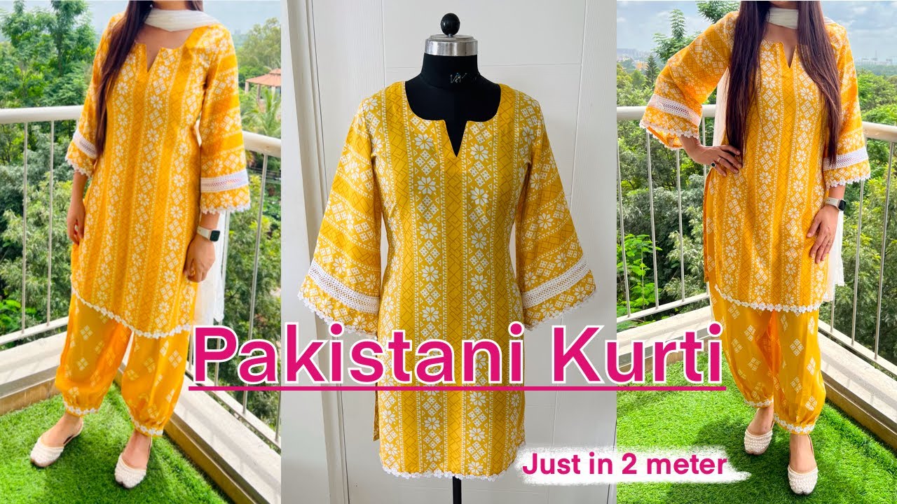 Full Sleeve Pure Georgette Ladies Pakistani Kurtis at Rs 1095 in Surat