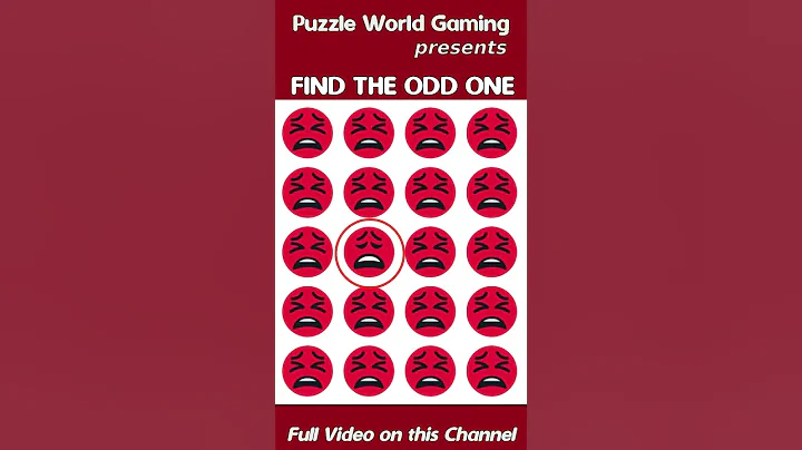 HOW GOOD ARE YOUR EYES | Find The Odd Emoji Out | Emoji Puzzle Quiz