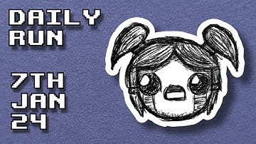 The Binding of Isaac | Daily Run 7th Jan 2024 (Rank: 19)
