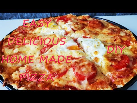 Easy Homemade Pizza Pizza Simpa Si Delicioasa Langosi Youtube