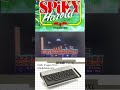 Spikey Harold on Atari 800XL (Atari 400, 800, XL, XE) #atari #atari400 #shorts