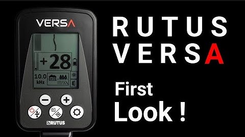 RUTUS VERSA - FIRST LOOK AT MENU, FUNCTIONS & TEST BEDS.