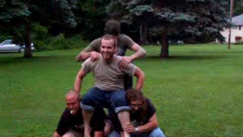 Human Pyramid Take 2