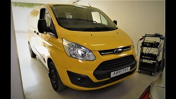 2016 Ford Transit Custom - All Keys Lost key programming using Abrites Diagnostics for Ford