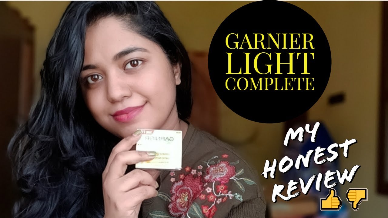 Best Moisturizer for Oily Skin👌 II GARNIER LIGHT COMPLETE Serum cream