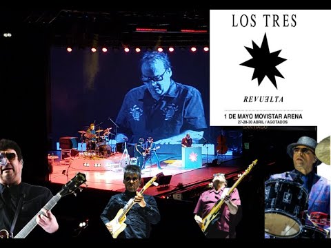 Los Tres - Movistar Arena (27 de abril del 2024) - Concierto Completo / Video