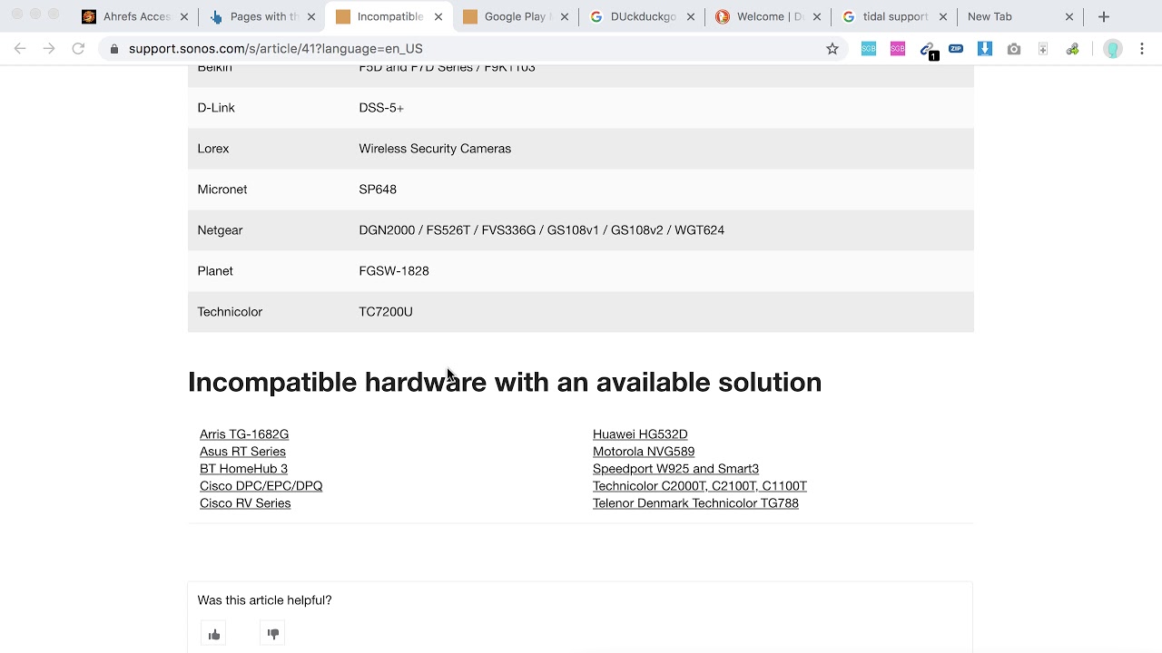 sonos incompatible software versions sonos incompatible software versions