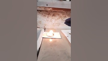 KMnO4 + H2SO4 + Acetone then blast with fire