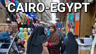 Exploring the Enchanting Khan el-Khalili Street Market in Cairo, Egypt | 4K HDR WALKING TOUR