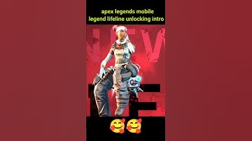 Apex Legends mobile | Legend Lifeline unlocking intro | rialm #shorts