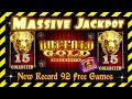 ⚠️My 1st Massive Jackpot so Far in  Wonder 4 Tall Fortunes | Buffalo Gold Slot 15 Heads Collected