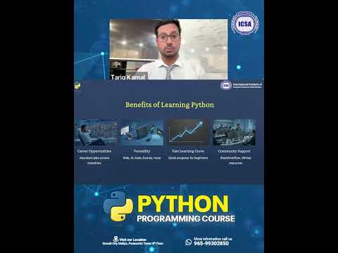 ICSA Python Orientation:
